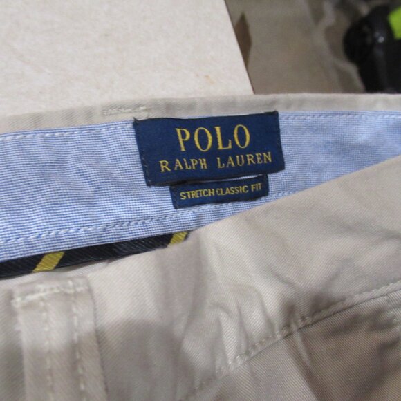 Polo Ralph Lauren Classic Fit Khaki Pants new nwt 42Tx36 - Picture 4 of 4